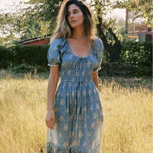 Christy Dawn Brynne dress spruce bouquet size small